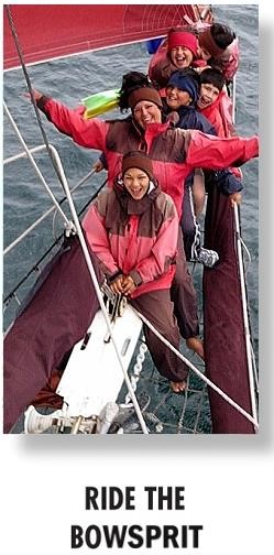 RIDE THE BOSUN'S CHAIR